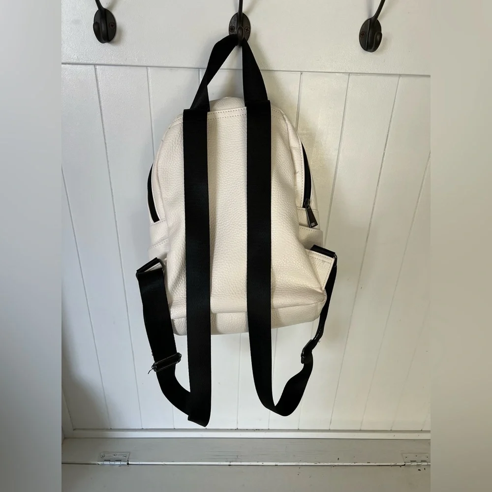 Juicy Couture white Backpack with Red Lettering
